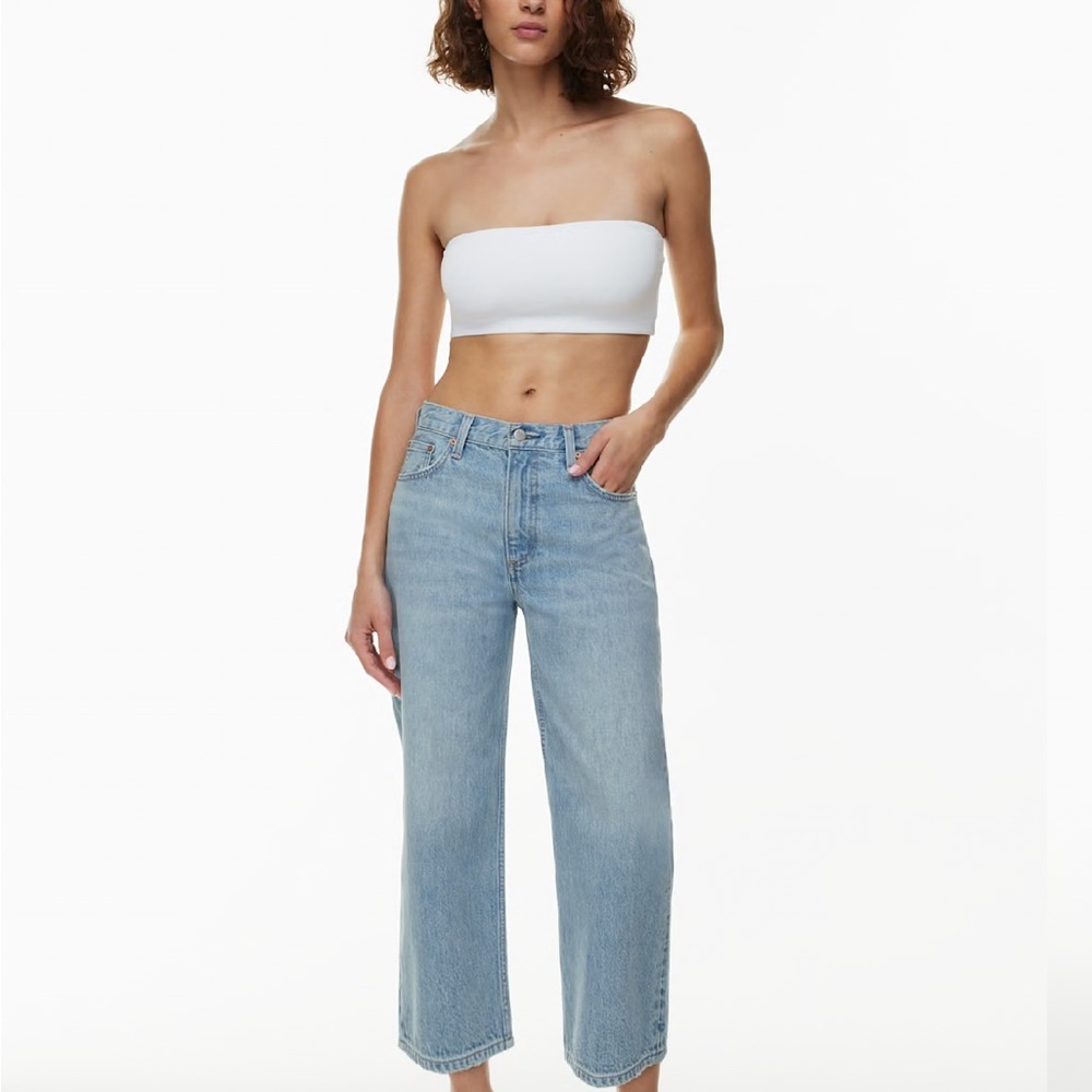 Denim Forum Light Blue Ankle Jeans
